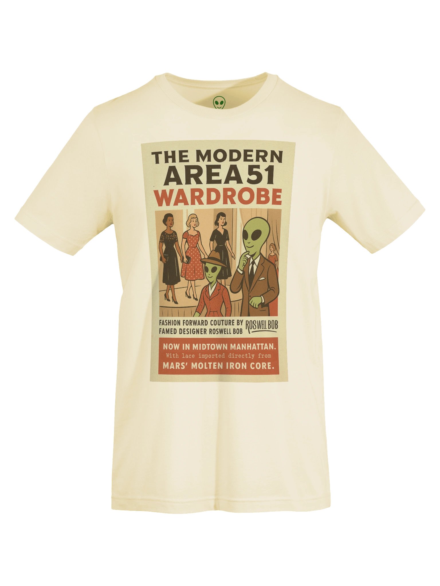 Area 51 Couture Fashion Designer Roswell Aliens 1950's Retro Concert Tee Fit Unisex T-Shirt product image (91)
