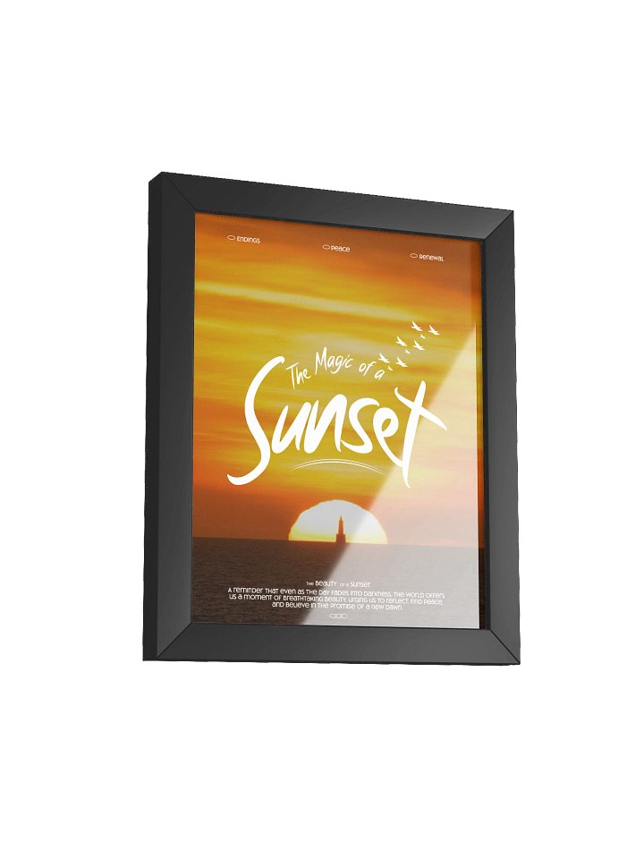 Sunset Serenade Framed Poster product image (8)
