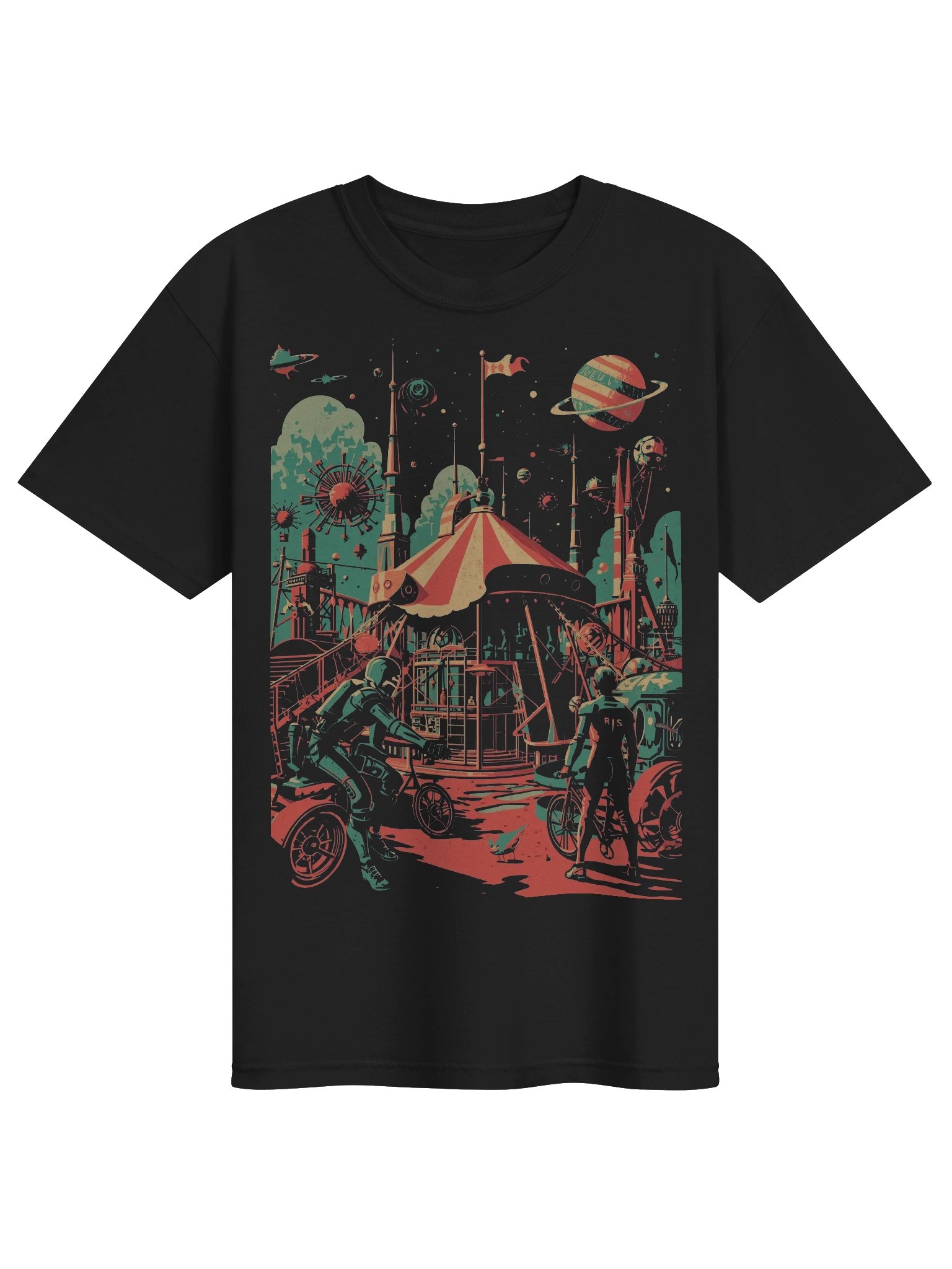 Circus of Satellites Heavyweight T-Shirt product image (1)