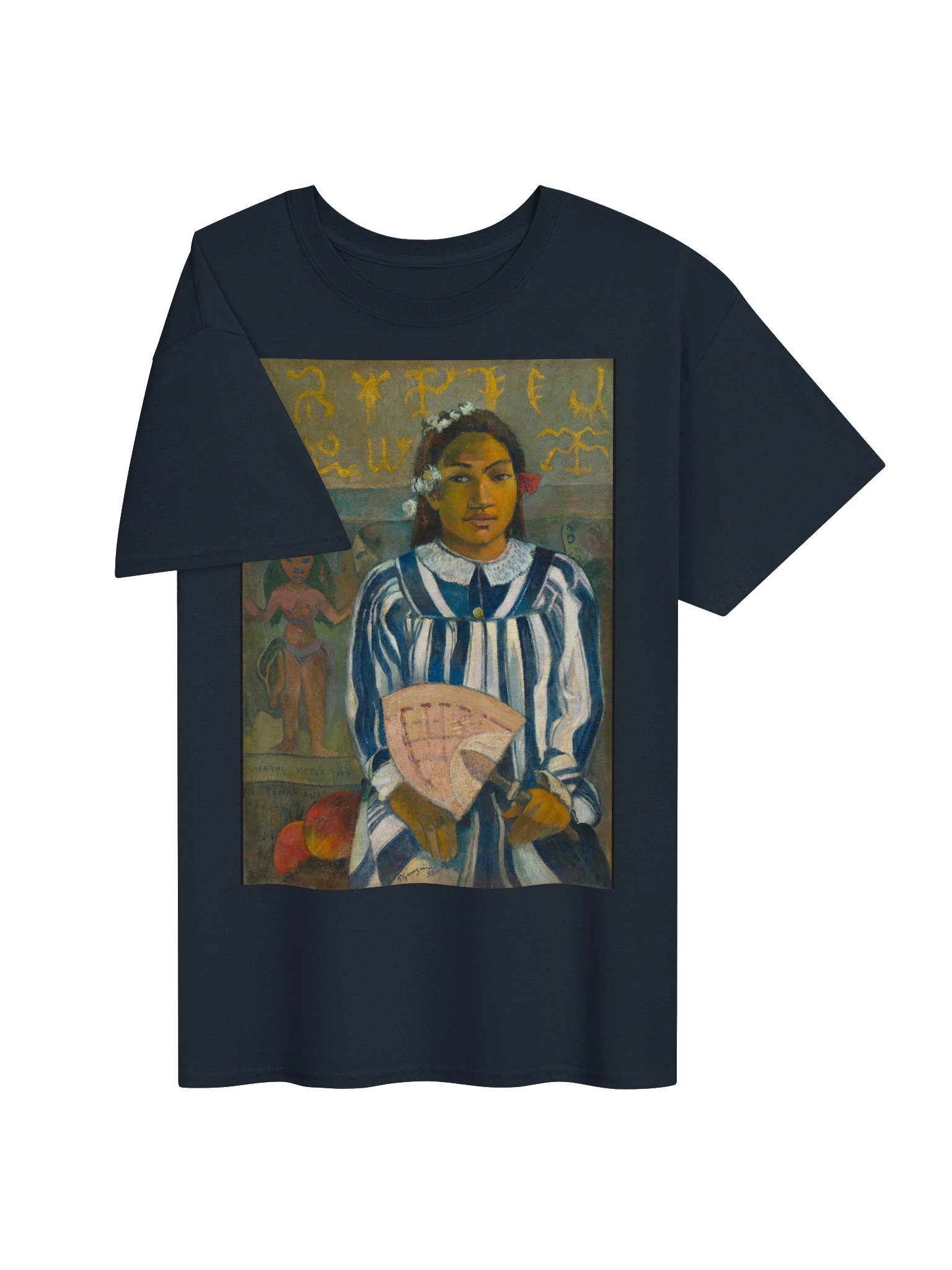 Masterpiece Portrait with Fan Tee product image (3)