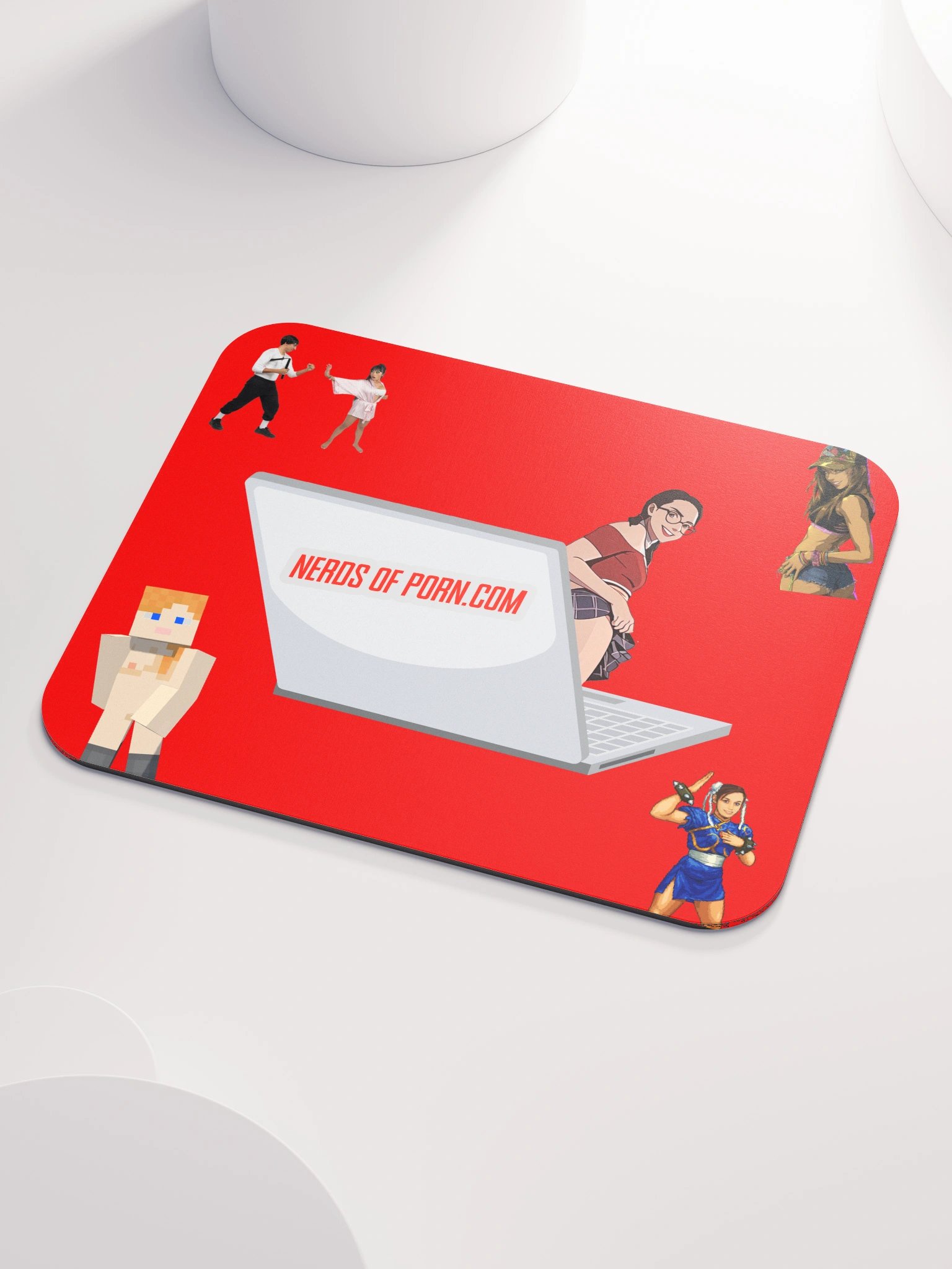 Nerds of Porn Logo Mousepad product image (3)