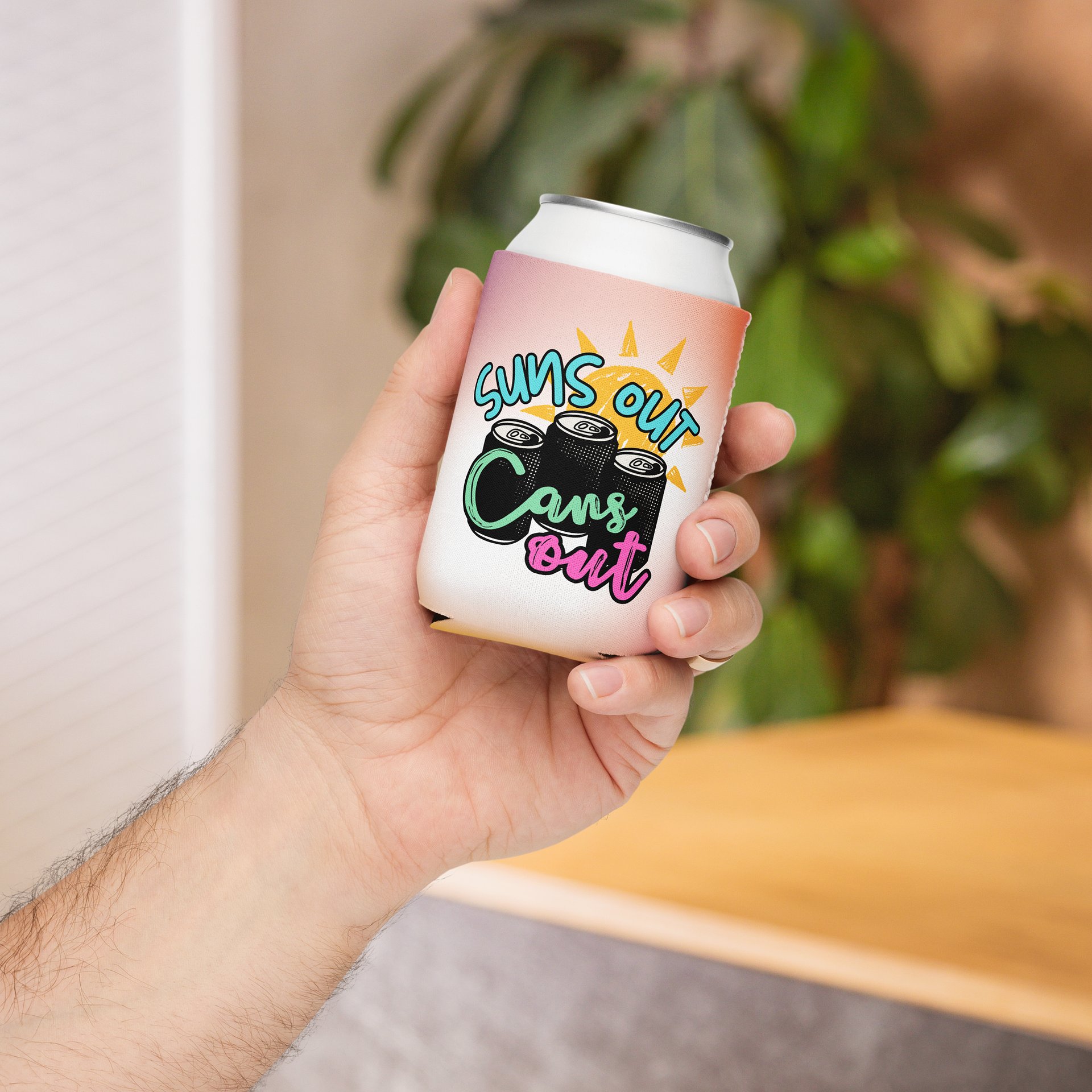 Suns Out Cans Out | Beer Cozy product image (4)
