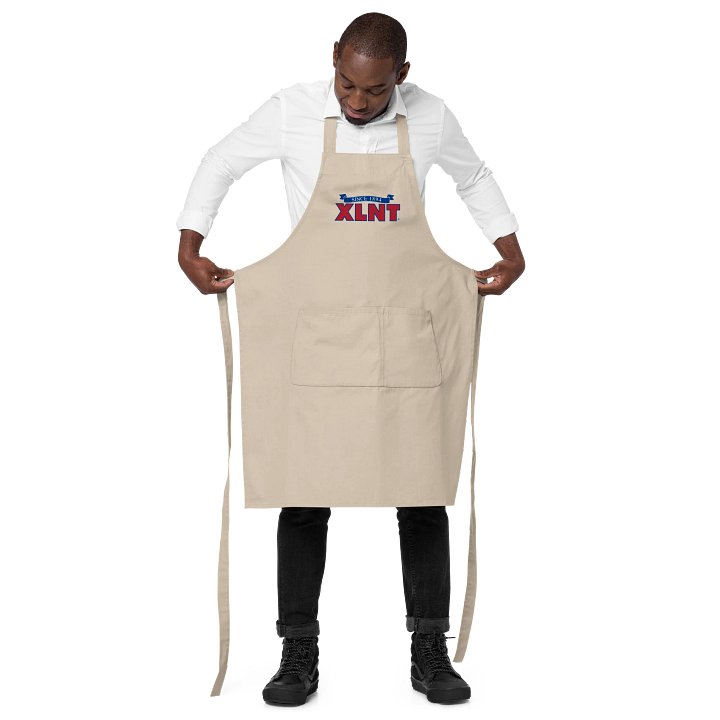 XLNT Foods Logo Organic Cotton Aprong product image (2)