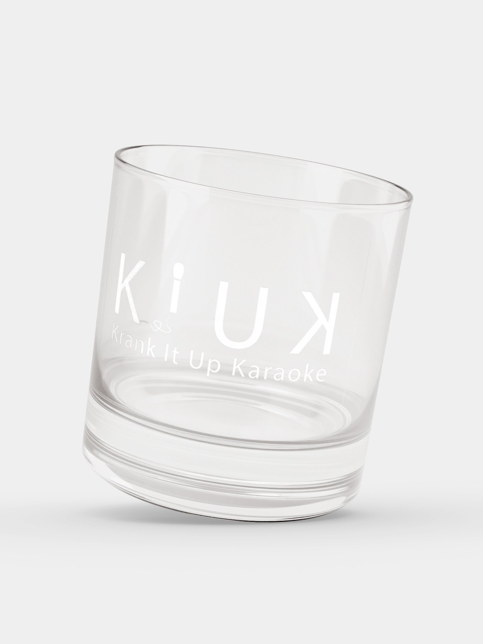 KIUK Rocks Glass — Word Logo product image (3)