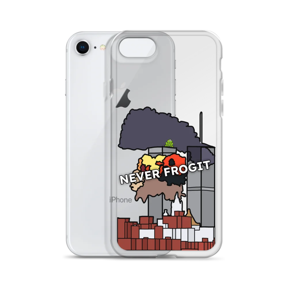 Never Frogit | Clear iPhone Case product image (2)