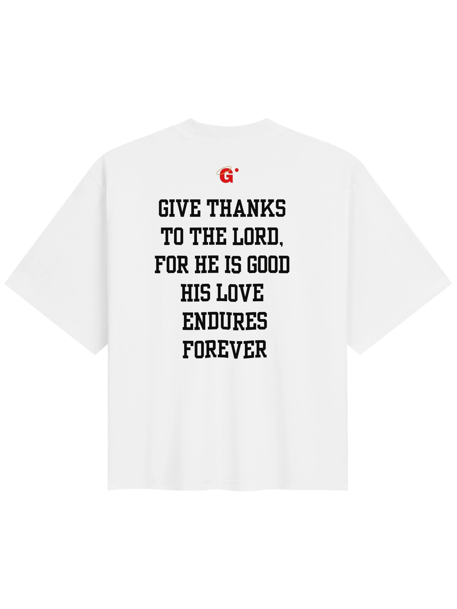 Grateful Oversized Tee (White) product image (2)