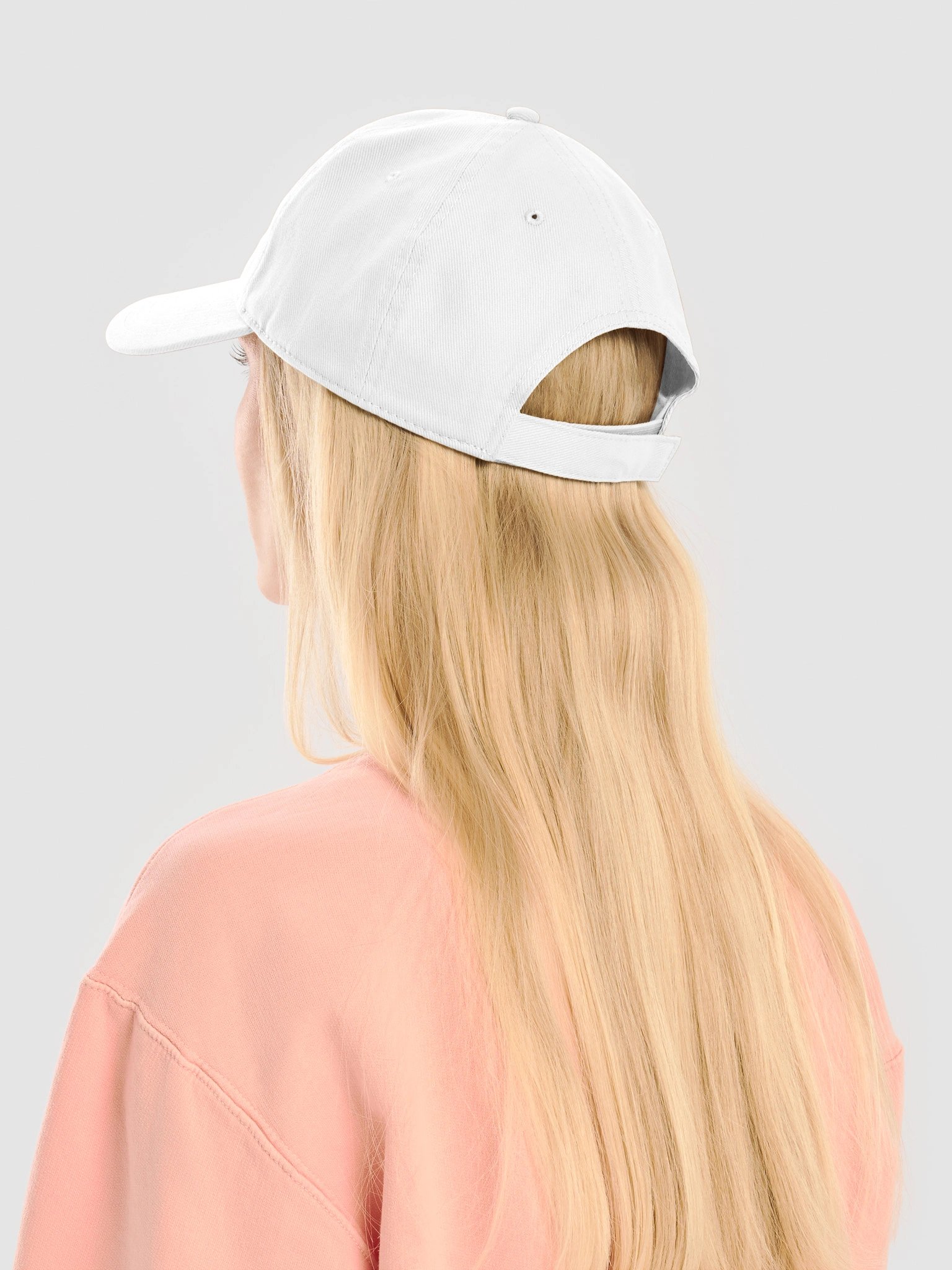 Low Profile Cap - White product image (8)