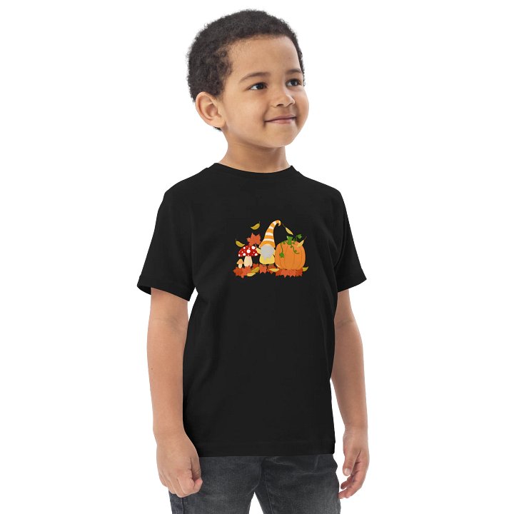 Fall with my Gnomies Toddler Jersey T-Shirt product image (2)