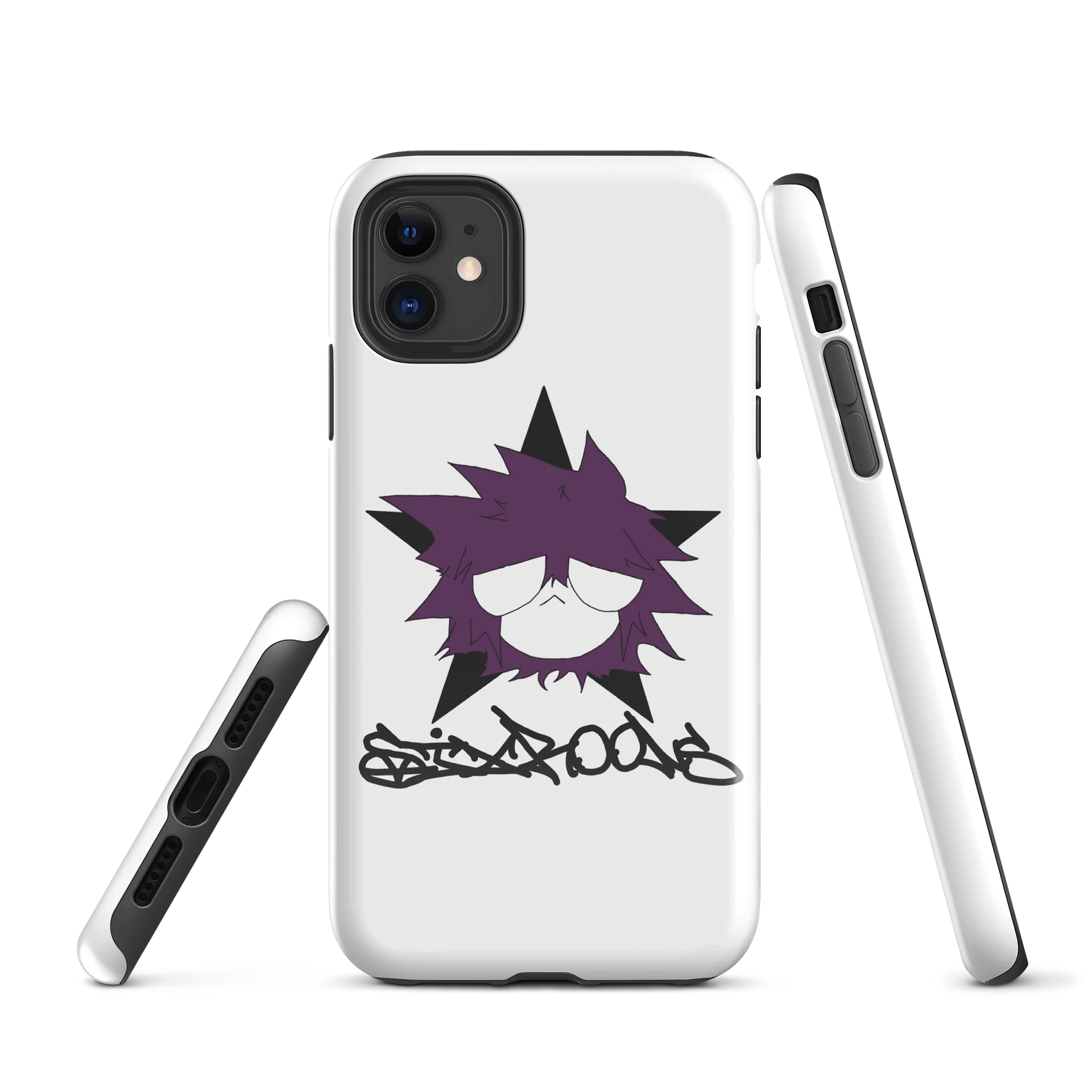 White Sixroons Logo Phonecase product image (1)
