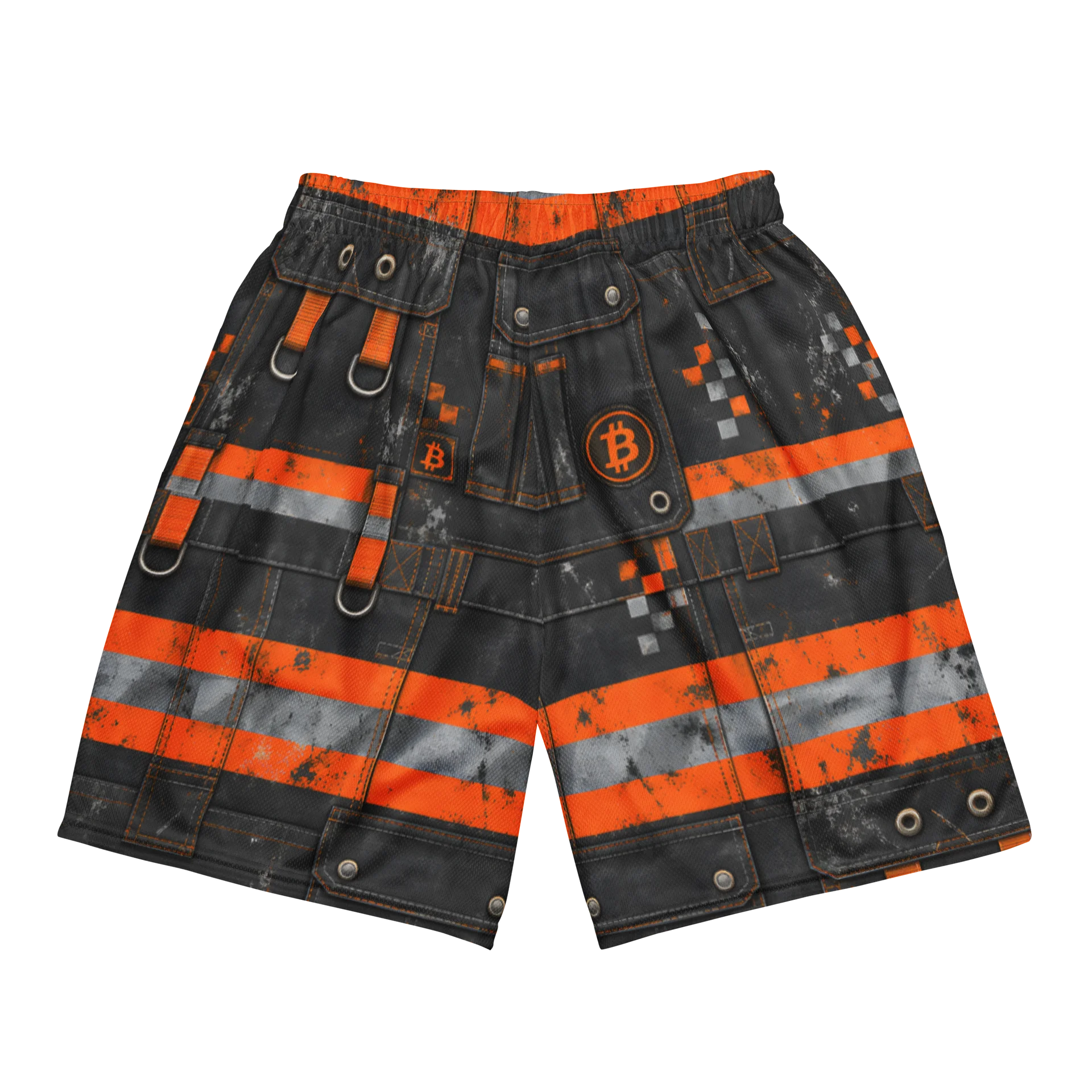 Hash Miner — Bitcoin Crate Mesh Shorts product image (5)