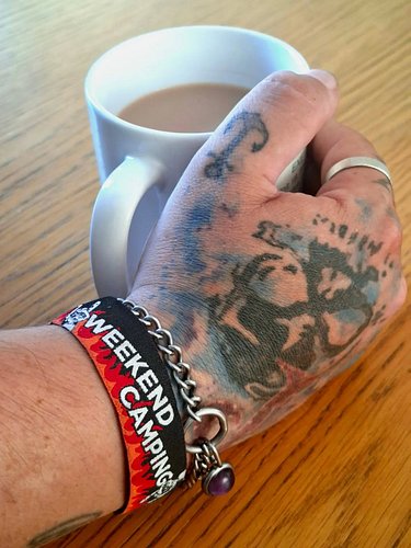 Finally having a sit down and a cuppa after a very full August that ended with an amazing weekend at @dubsofrock 🤟

#dubsofro...
