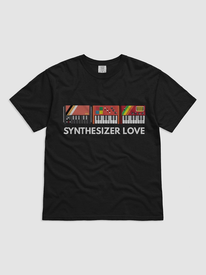 Synthesizer Love T-Shirt Round Neck (3 colours) product image (1)