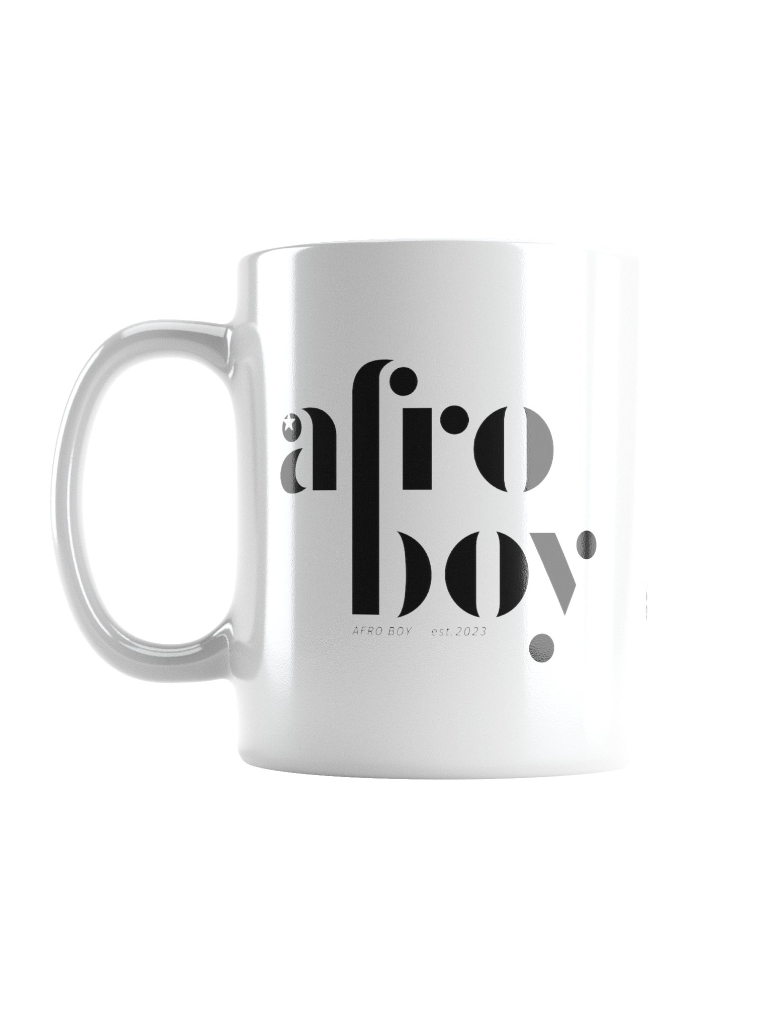Afro Boy Stylised Mug product image (1)