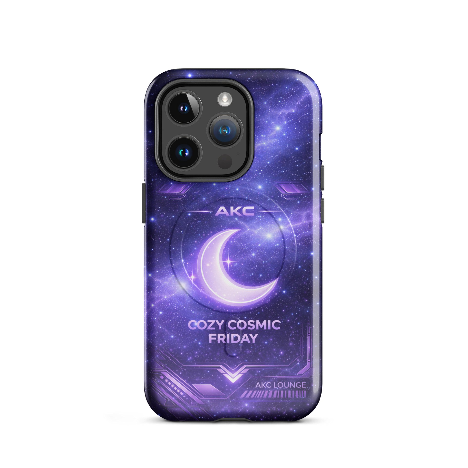 • AKC // Cozy Cosmic Friday MagSafe® Tough Case for iPhone® | Arkfall Kitty Collective product image (2)