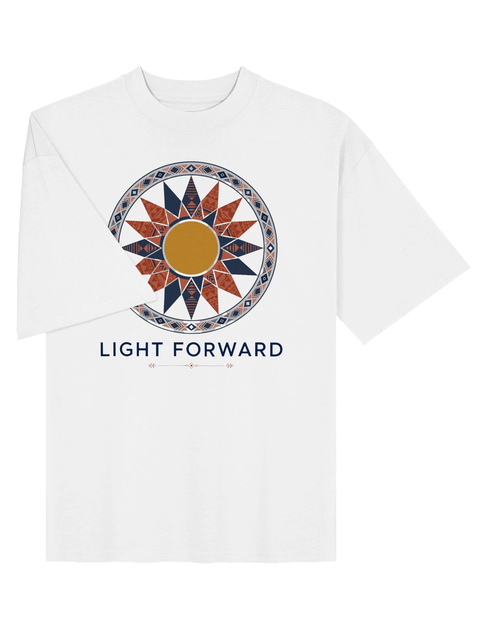 Light Forward Unisex Oversized Tee product image (3)