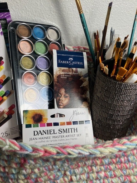 Pastel Glimmer" - Designer Shimmer Basket product image (1)