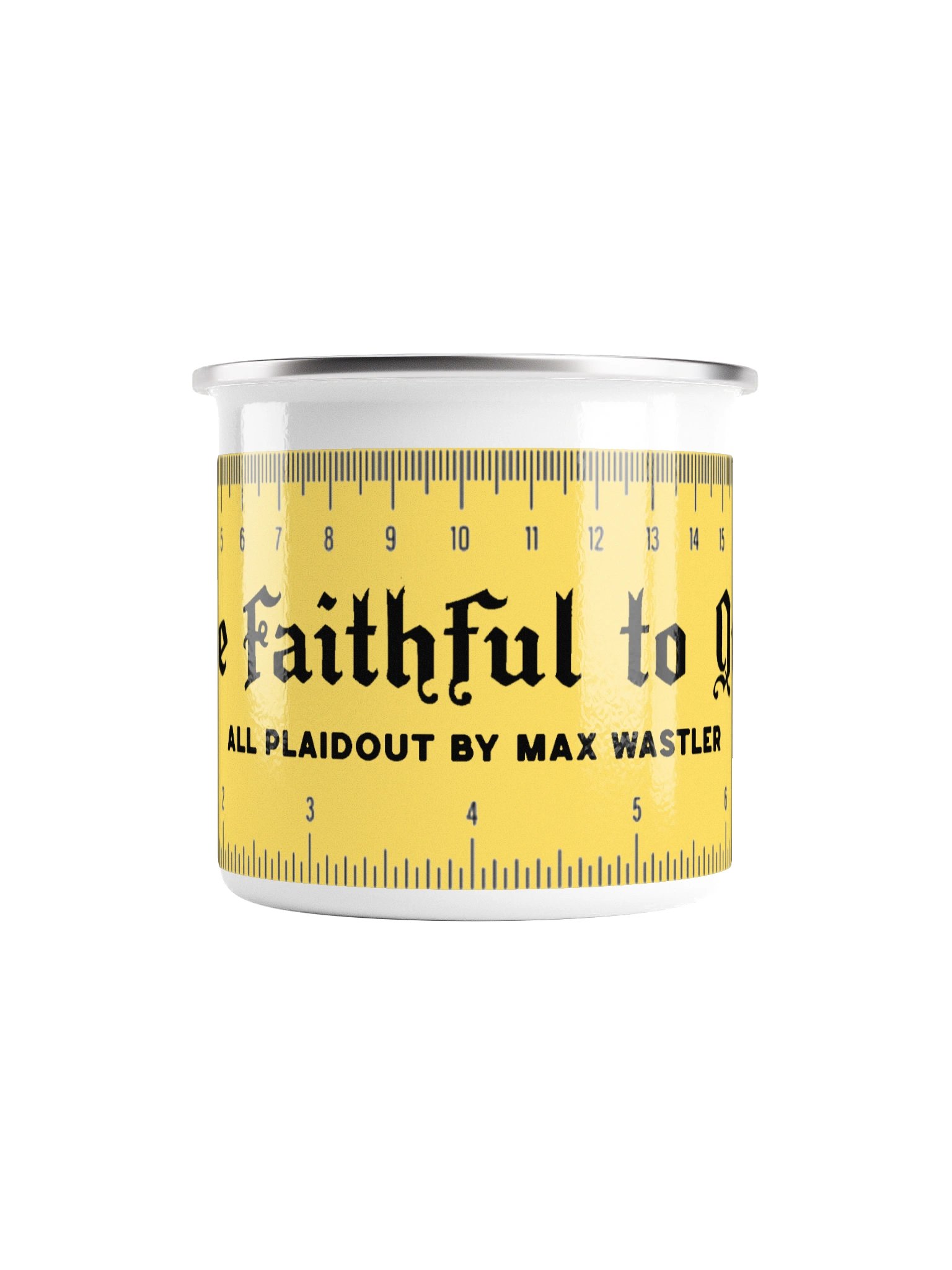 Ruler Mug in Carpenter's Yellow product image (2)