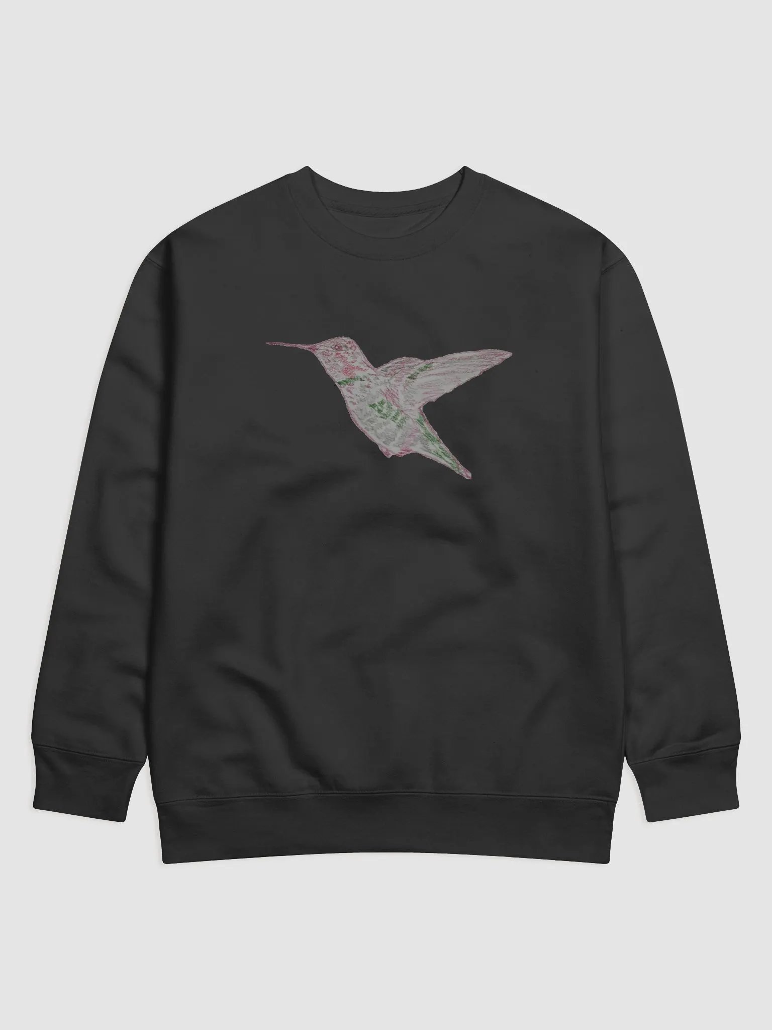 Hand-Drawn Hummingbird Unisex Sweatshirt product image (1)