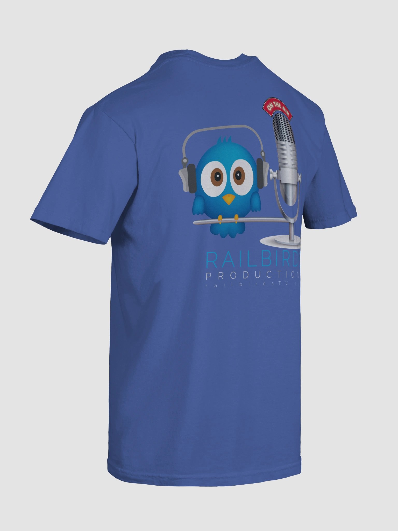 Unisex Blue Railbirds Heavyweight Tee product image (10)