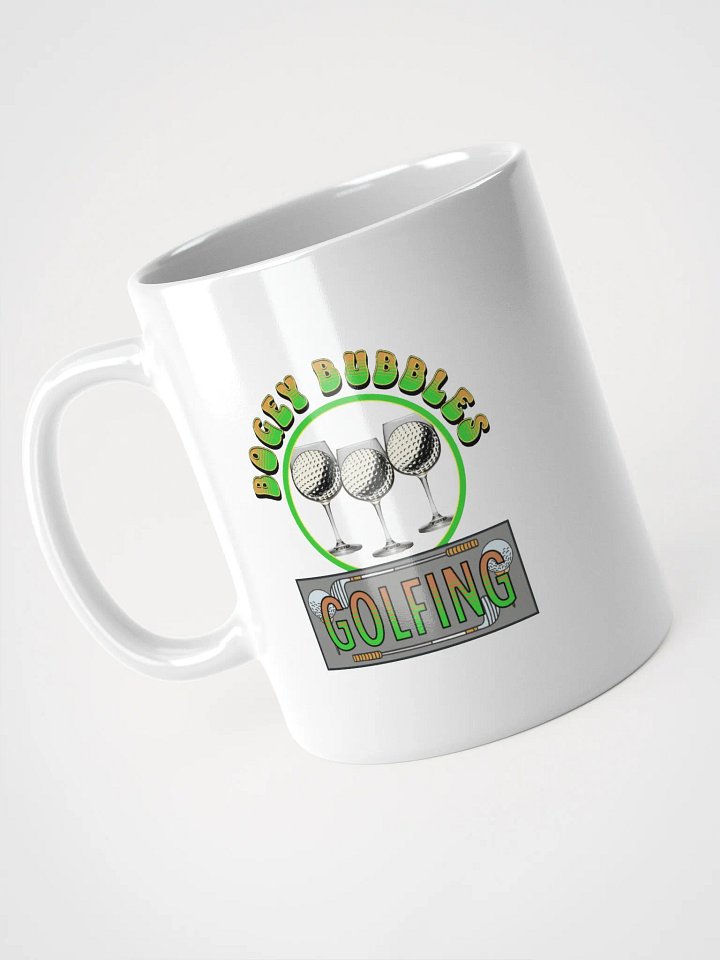Bogey Bubbles Golfing Wine Glasses Mug product image (2)