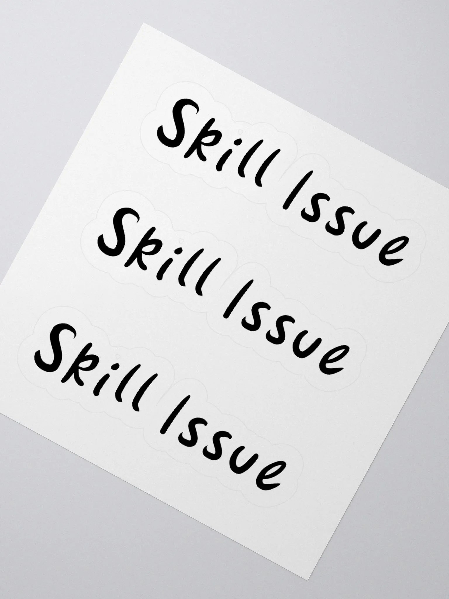 Skill Issue V2 Stickers product image (8)