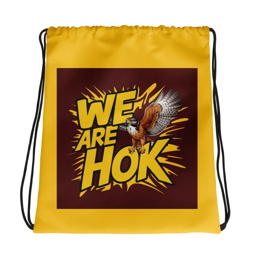 HOK All-Over Drawstring Bag product image (1)