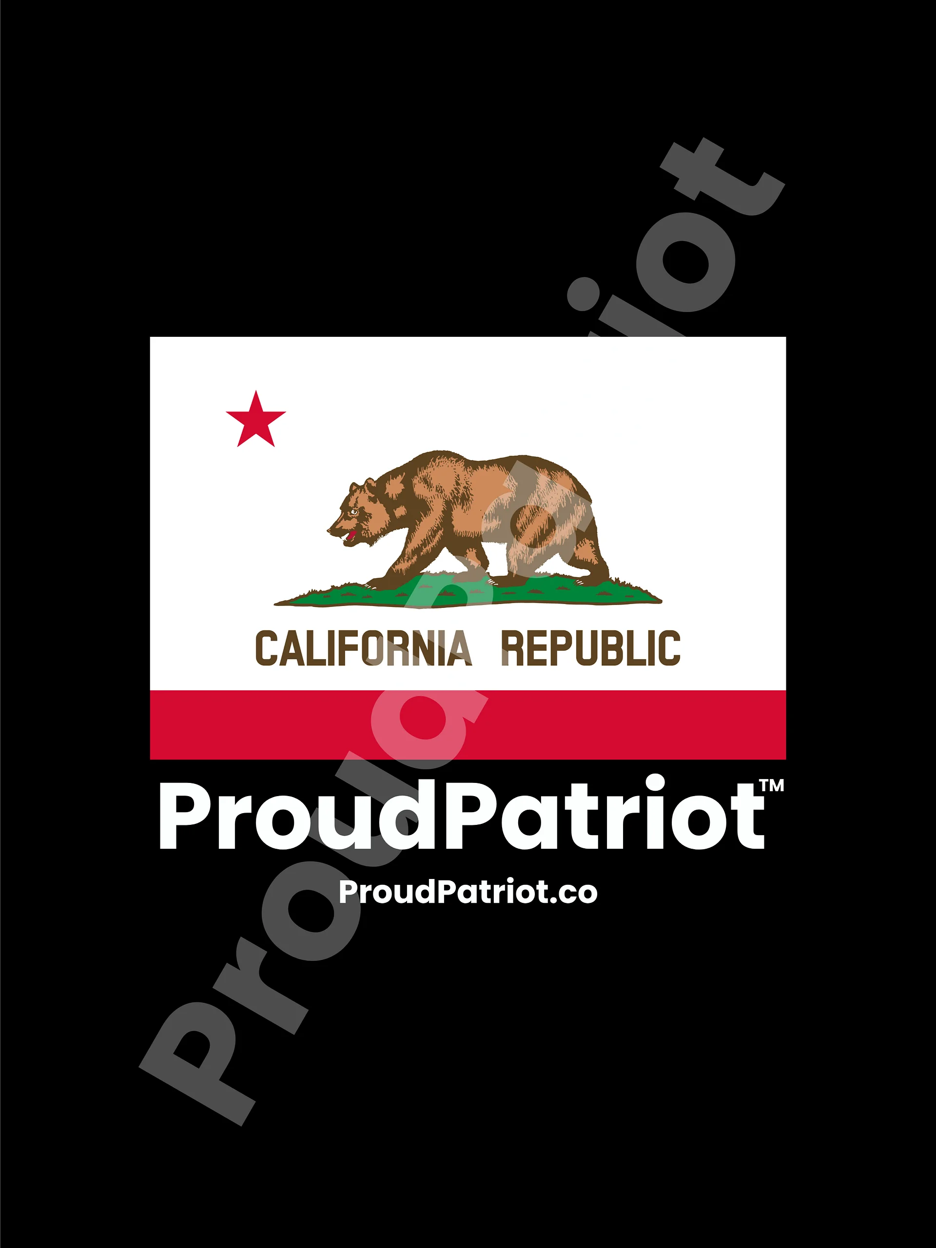 California Proud Screensaver Dark Mode product image (1)