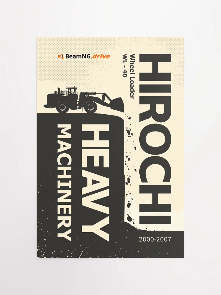 Hirochi WL-40 Stylized Poster product image (1)