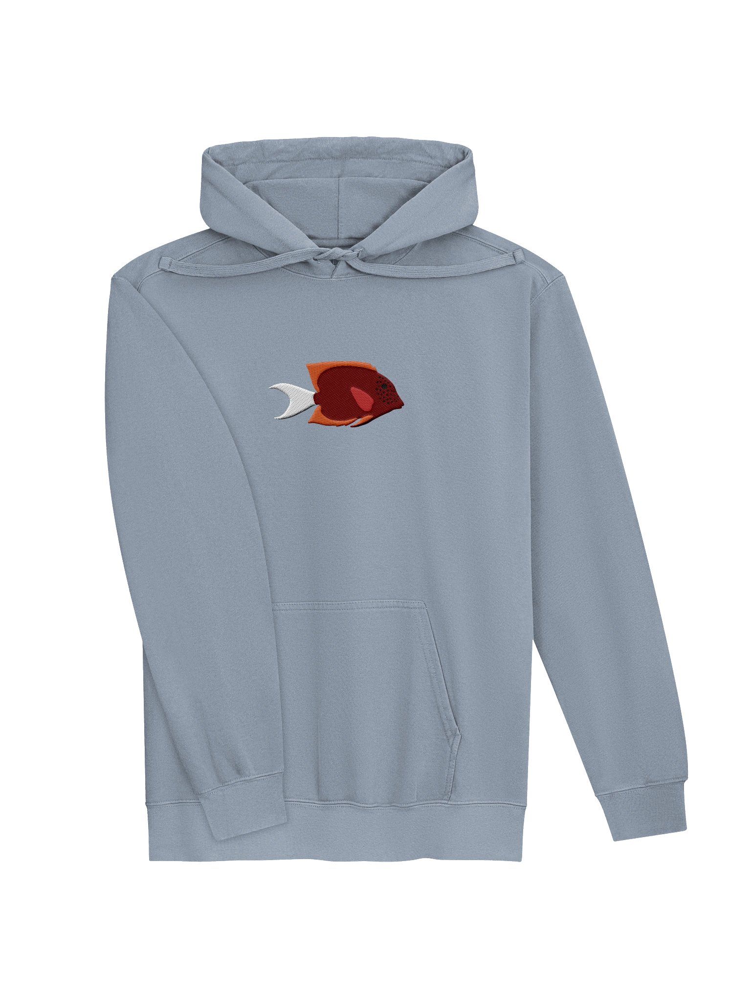 Tomini Tang Embroidered Hoodie | Saltwater Reef Aquarium Fish & Ocean Lover Apparel product image (11)