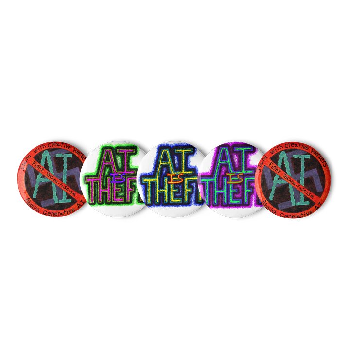Generative AI is techno-fascism, abolish Gen AI product image (1)