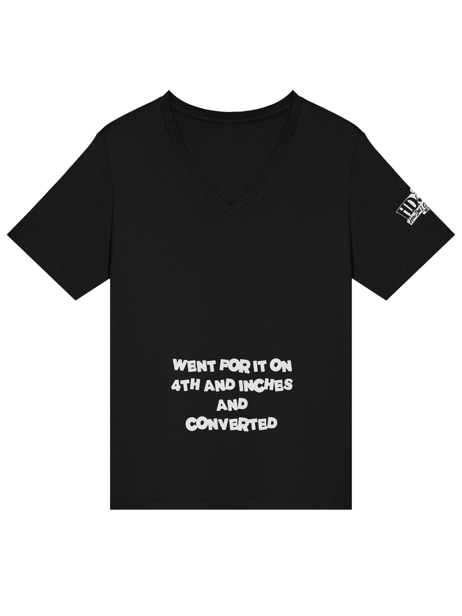 WENT FOR IT ON 4TH & INCHES MATERNITY TEE product image (1)