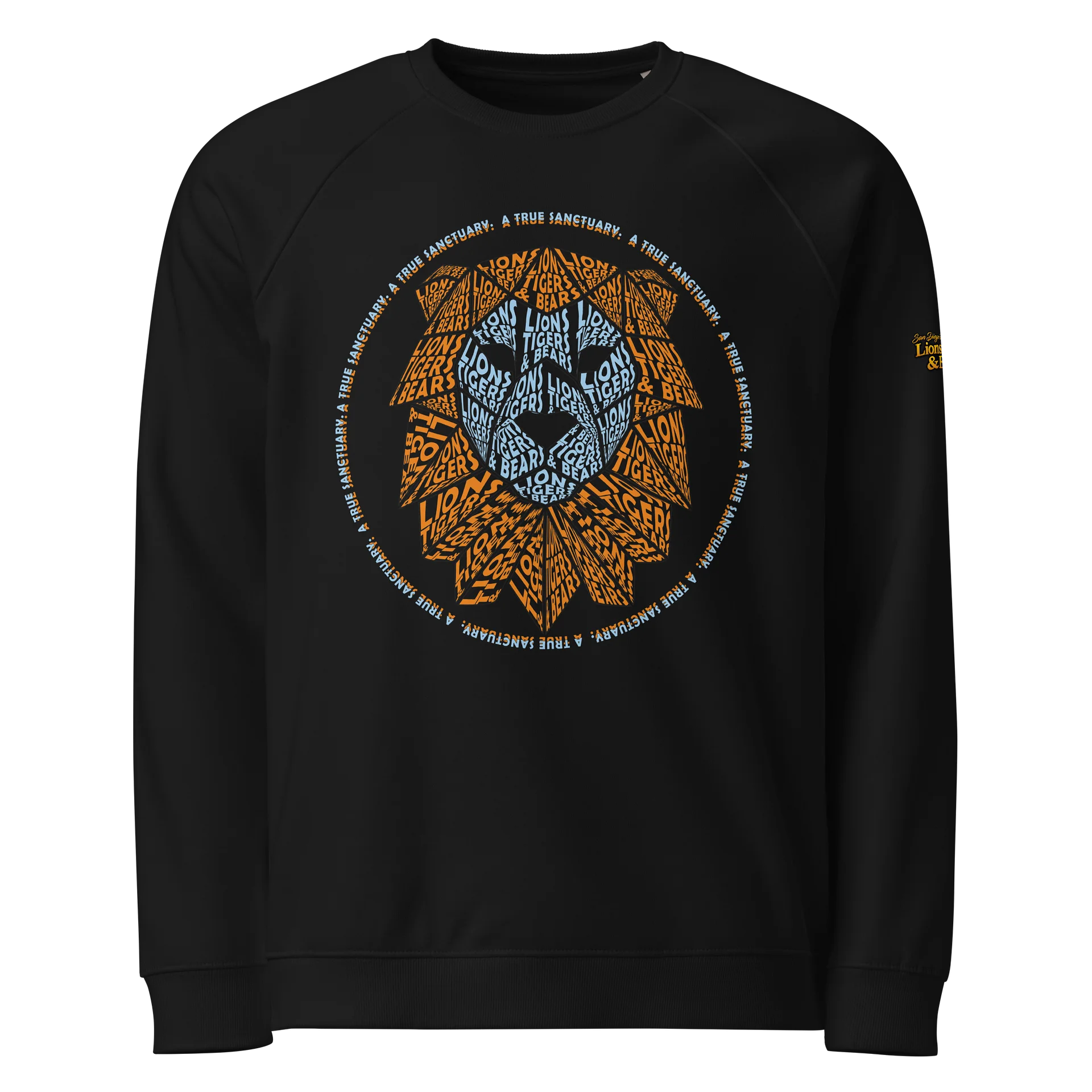 Geo-Lion Raglan Crewneck product image (1)