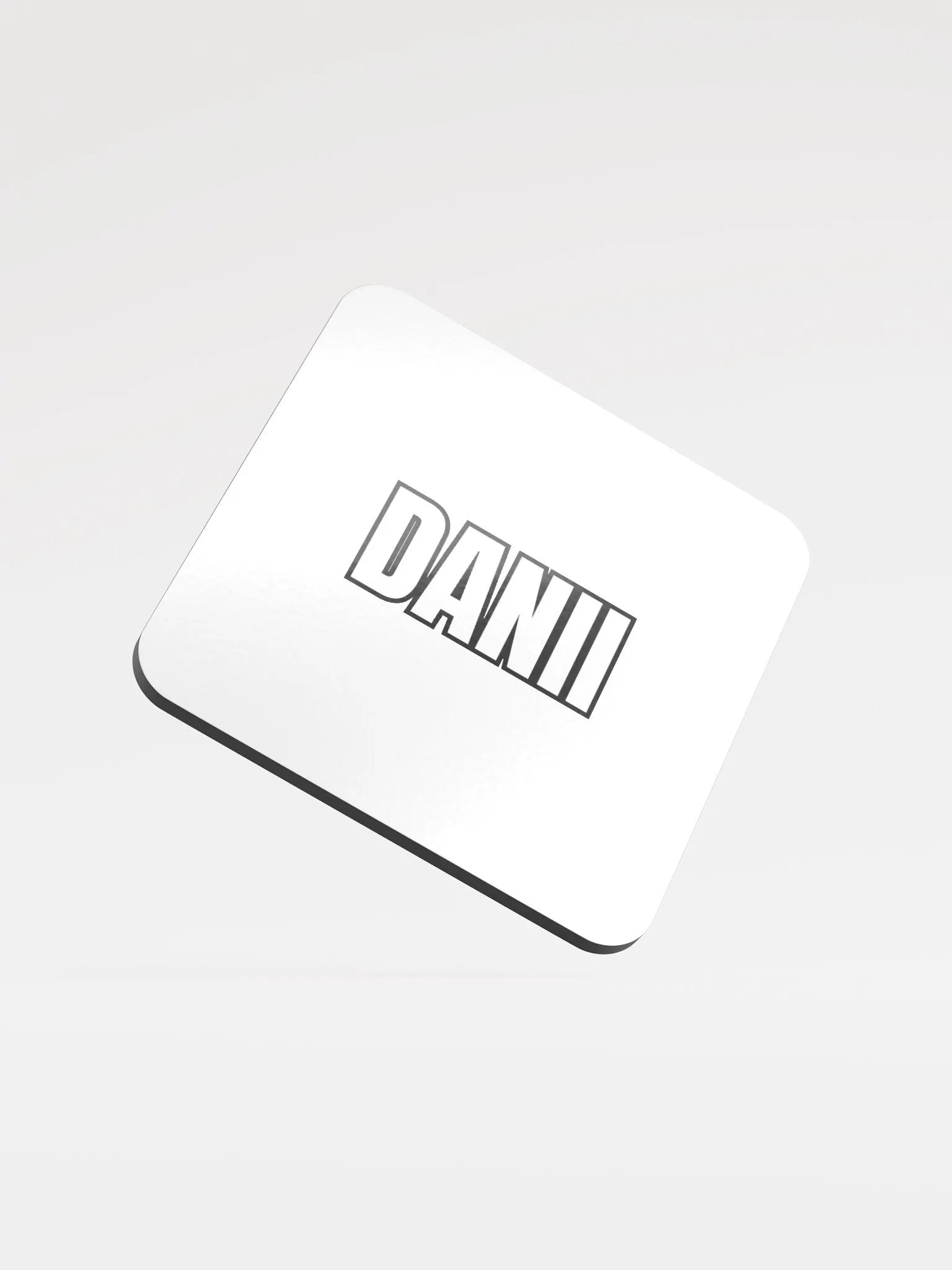 DANII WHITE BLACK COASTER product image (1)