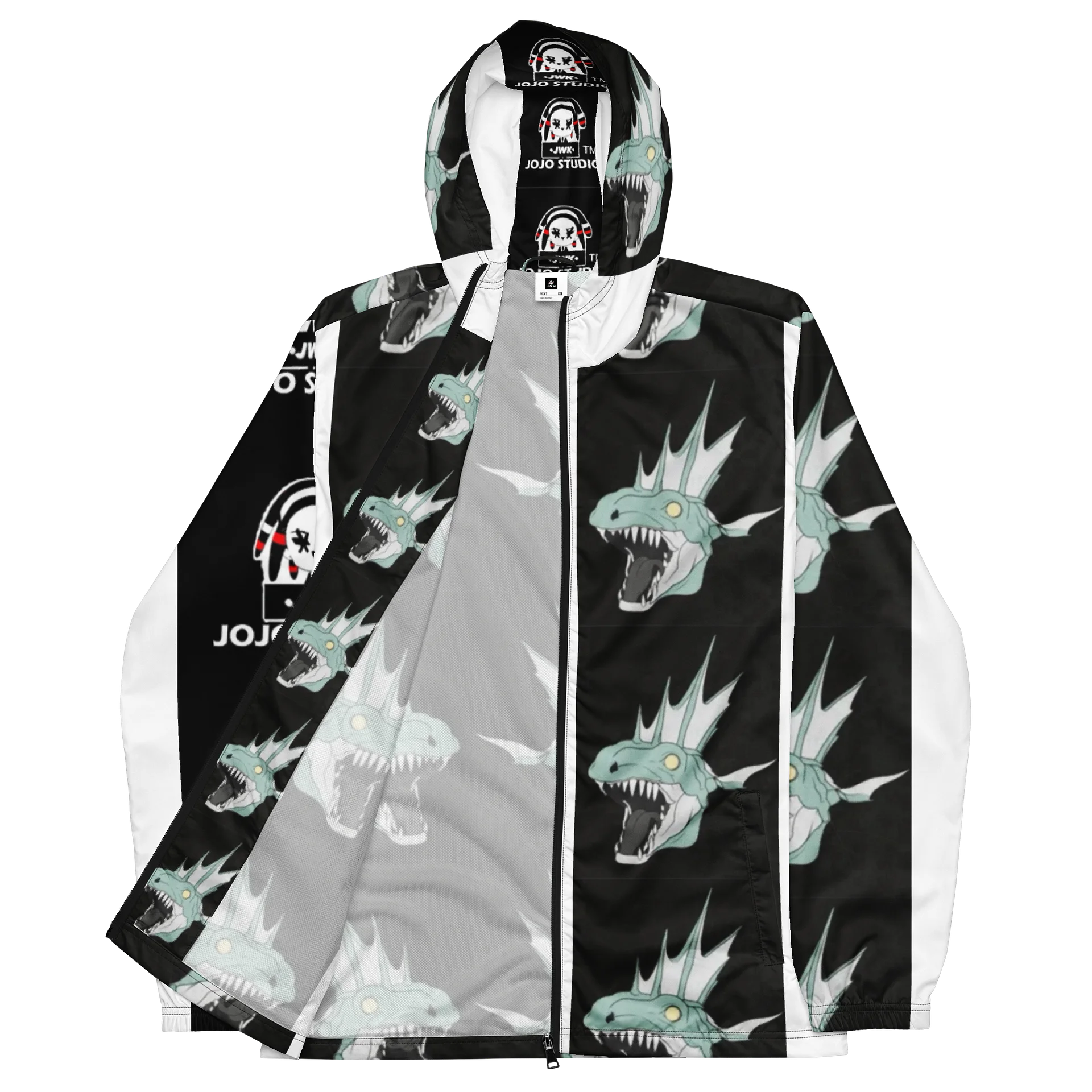 Predator Cards All-Over Print Windbreaker product image (2)