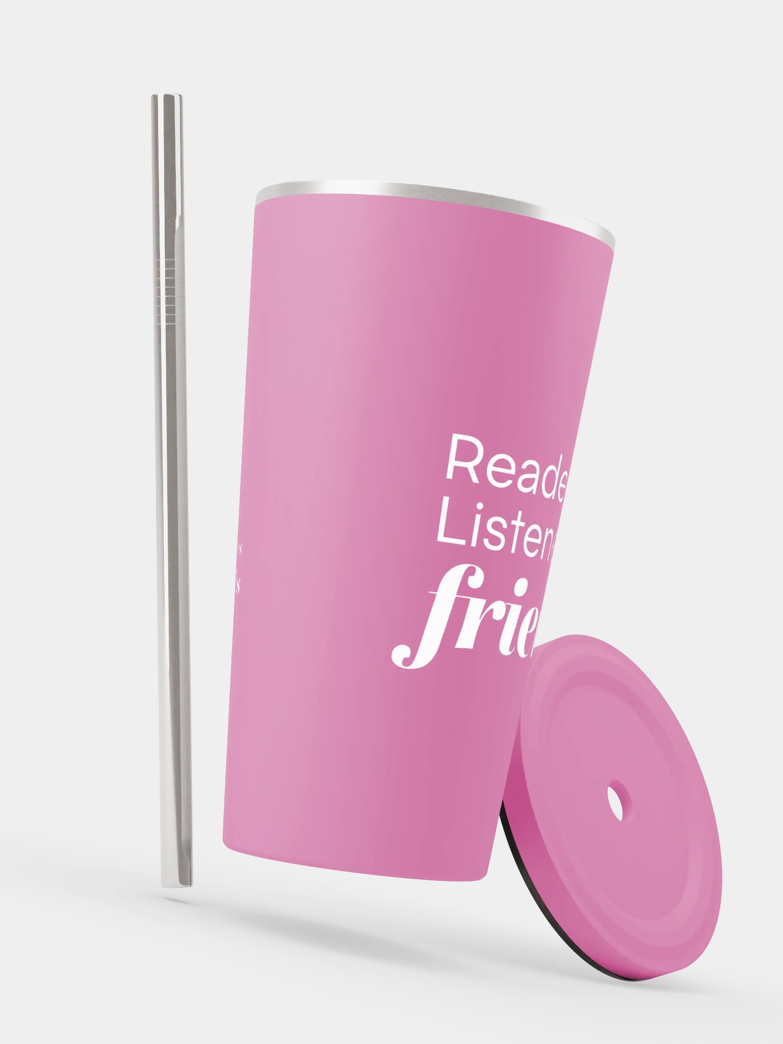 BP&F Reader. Listener. Friend. | Insulated Straw Tumbler product image (13)