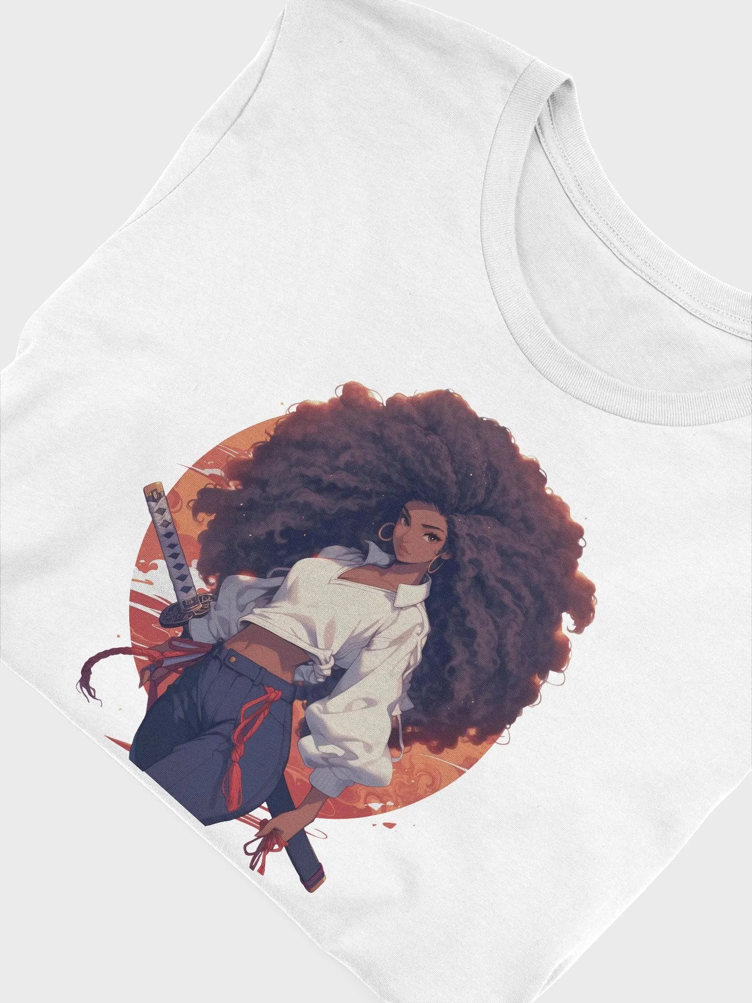 Afro Ronin Woman T-shirt product image (2)