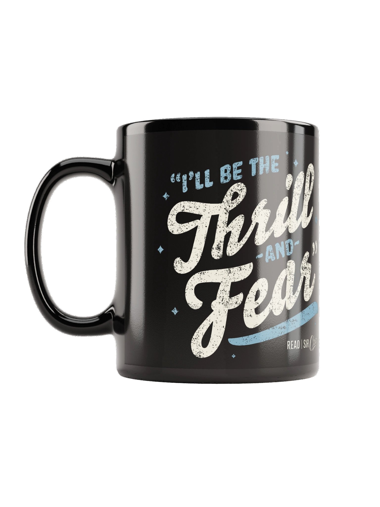 Thrill and Fear Black Mug product image (1)