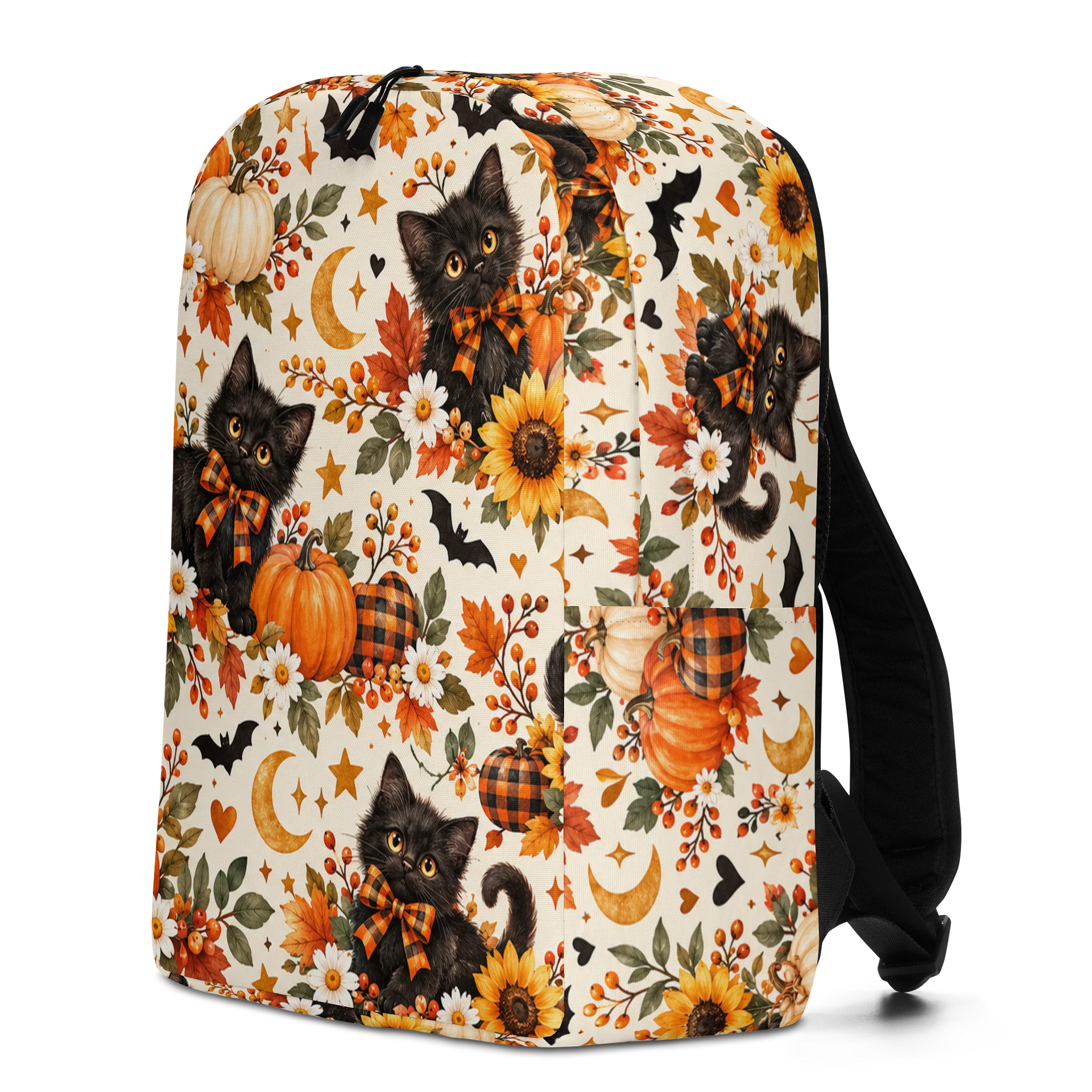 Pumpkin Patch Kitty All-Over Print Backpack product image (2)