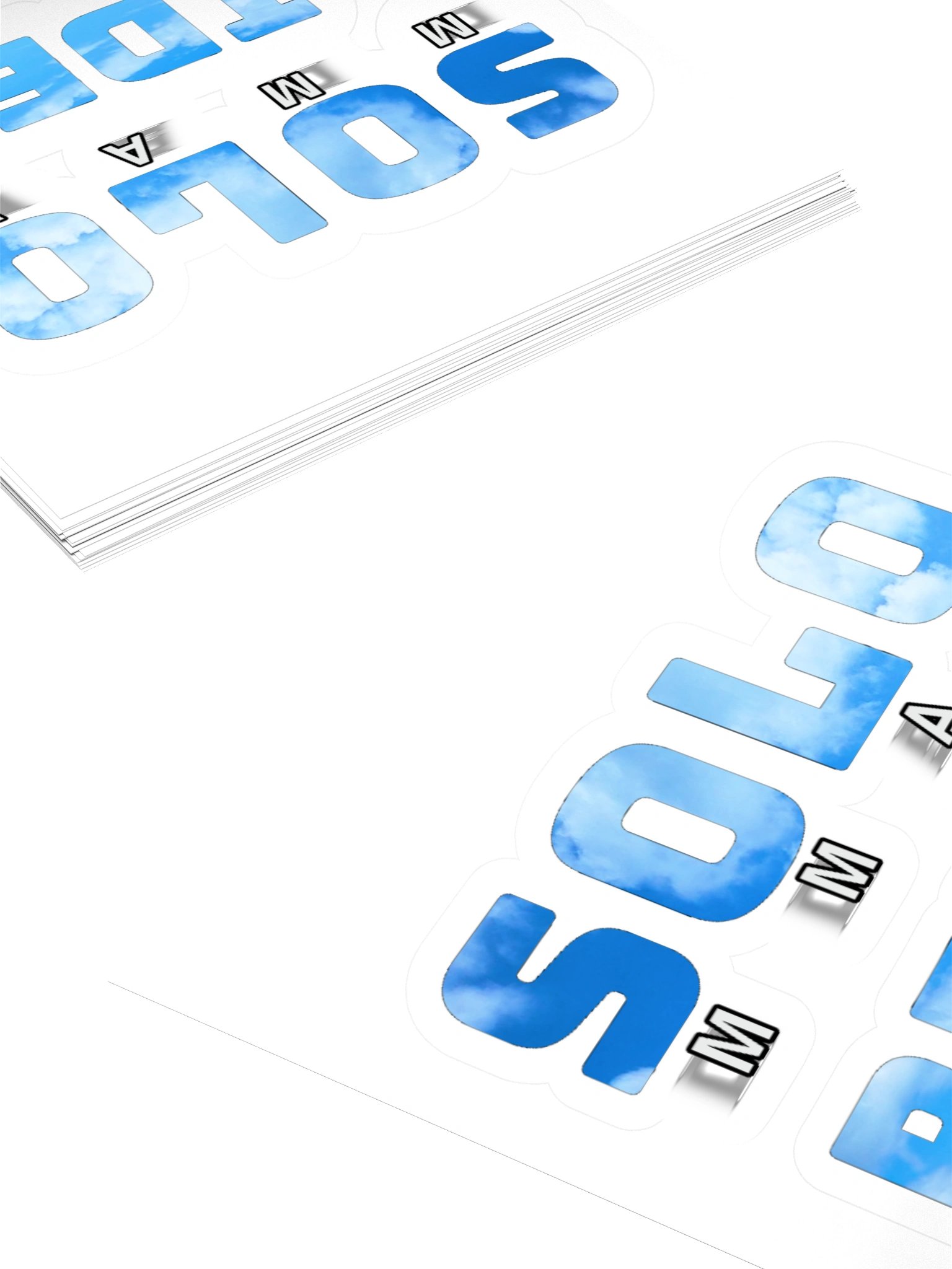 MMAV Sticker Kiss Cut: Solo Rider product image (10)