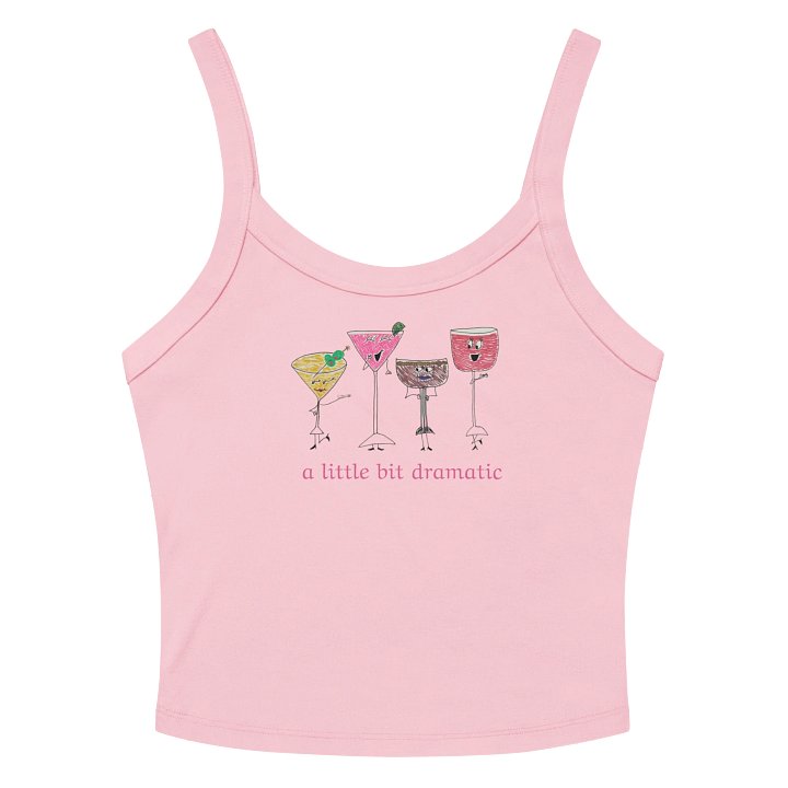 a little bit dramatic tank (pink) product image (2)