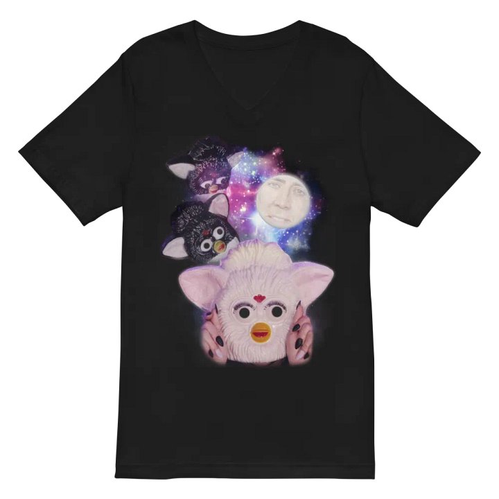 3 Furby's and a NicolasMoon ▪ Men's V-Neck product image (2)