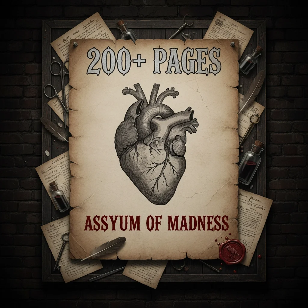 Asylum of Madness – 200+ Vintage Gothic Printables product image (2)