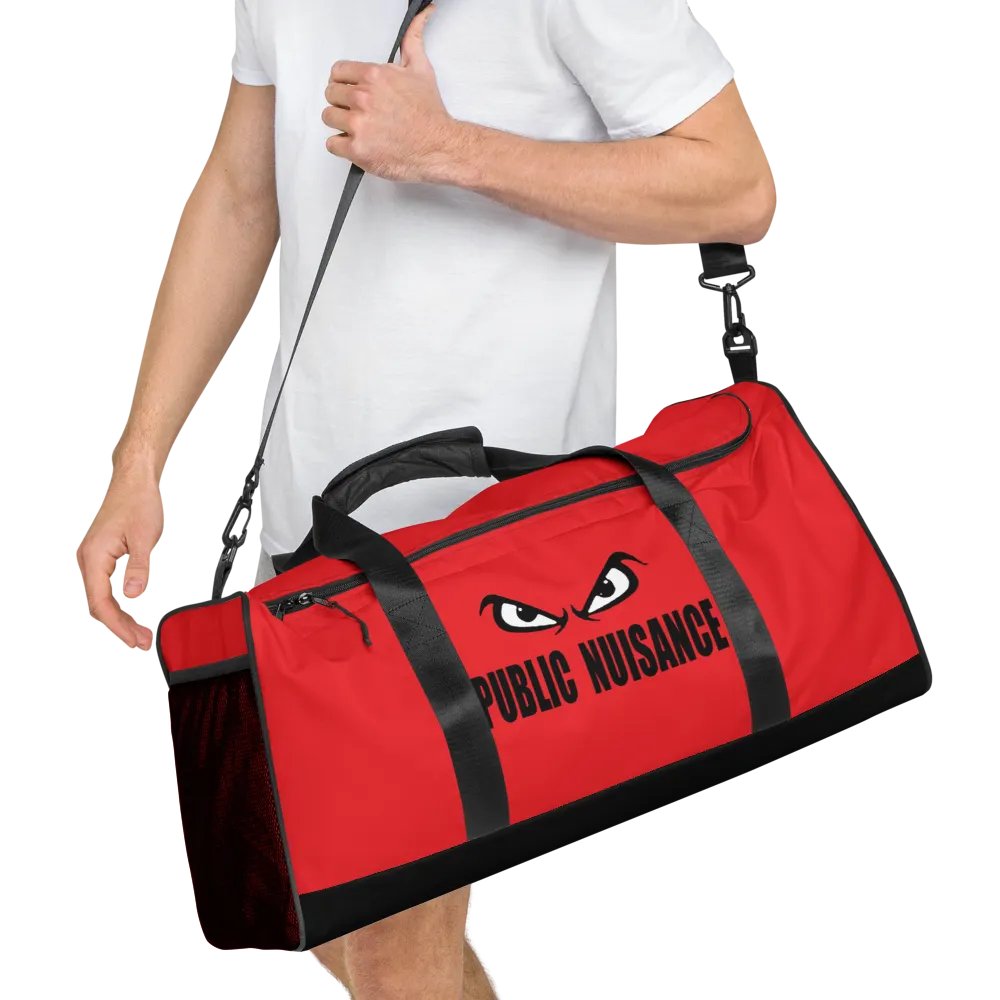 Public Nuisance: Red Duffle Bag product image (8)