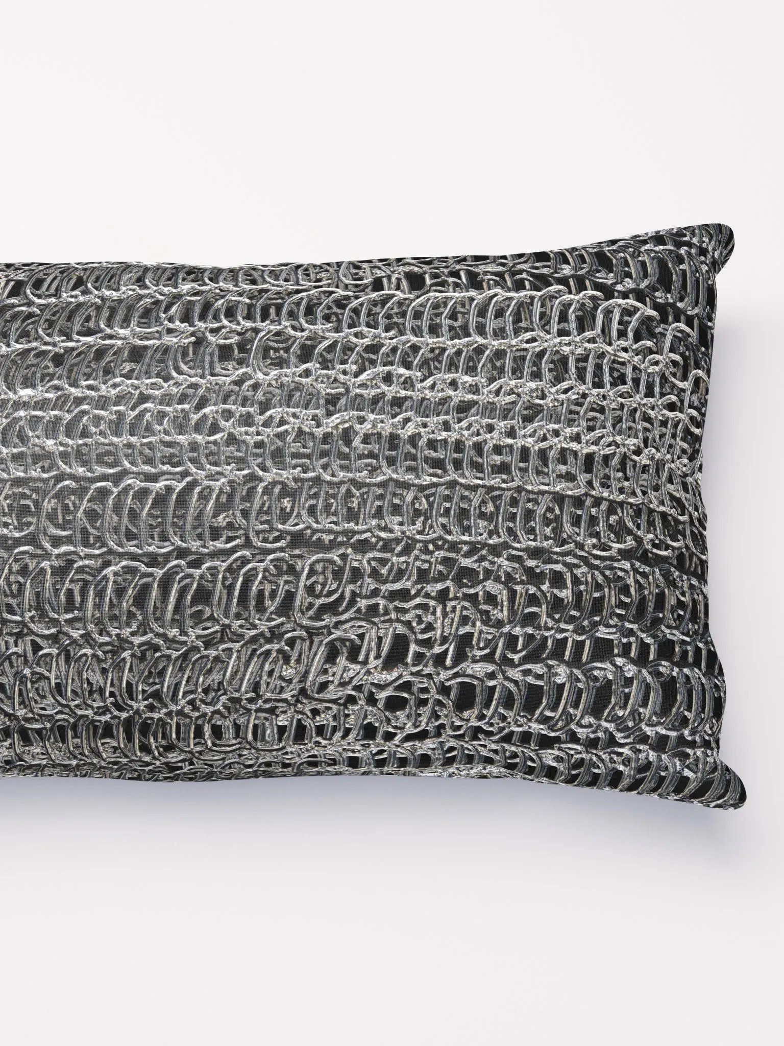 Chainmaille Throw Pillow product image (5)