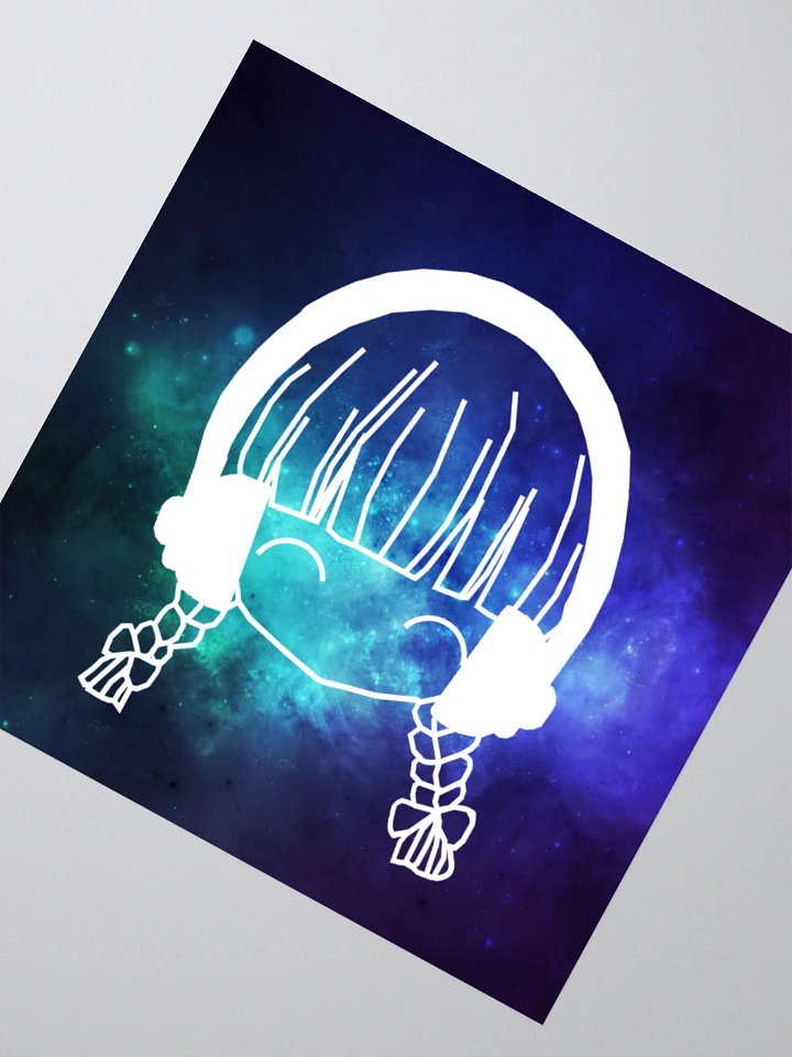 SCREAMwear Logo in Space stickers product image (6)