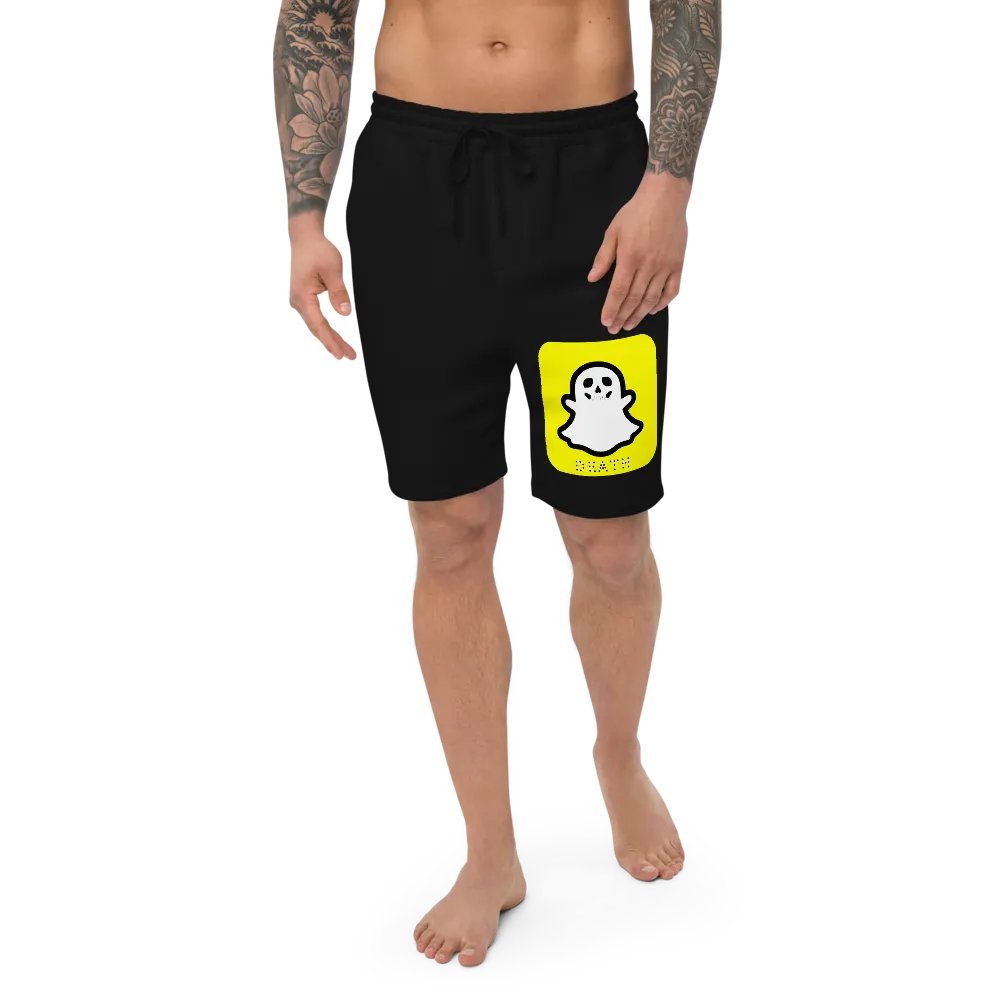 Snap Death Fleece Shorts product image (1)