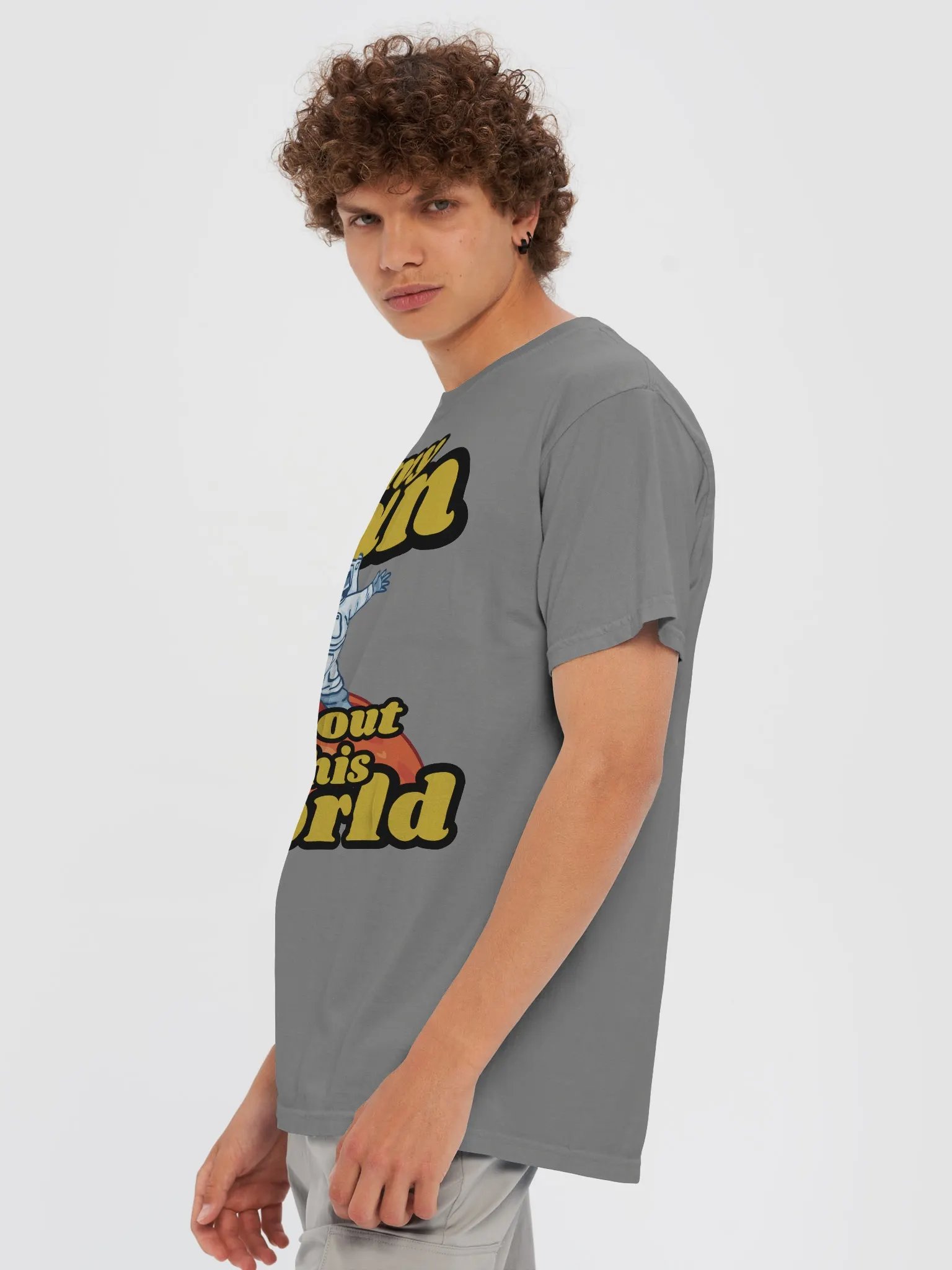 Out of this World Run Astronaut T-Shirt product image (47)