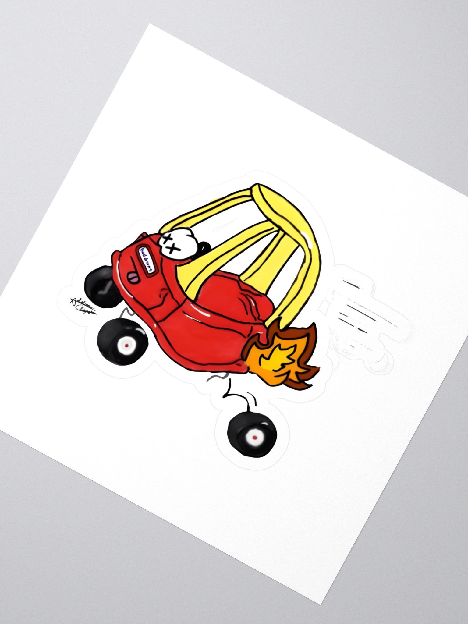 Little Reckless Driver STICKER product image (2)