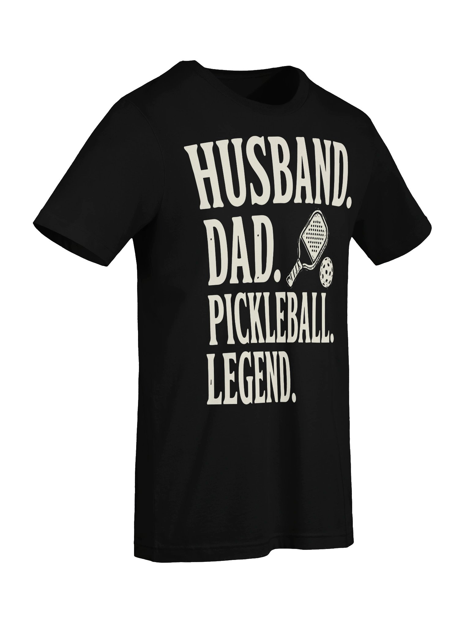 Husband Dad Pickleball Legend Shirt | Funny Pickleball Gift for Him product image (16)
