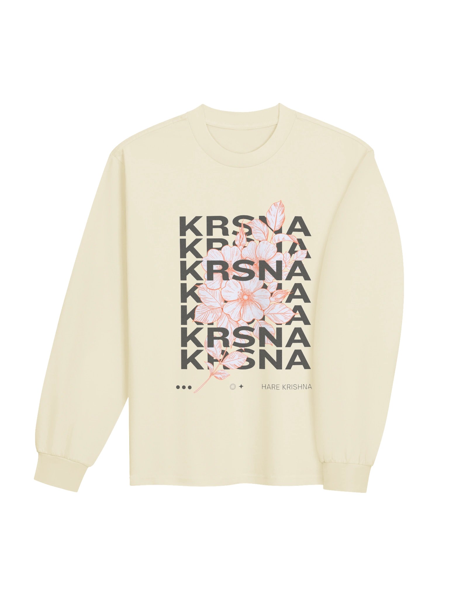 Krishna Bloom Crewneck Sweatshirt — Divine Balance Edition product image (12)